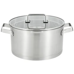 Garnek ze stali nierdzewnej srebrny TRAME 5,6 l