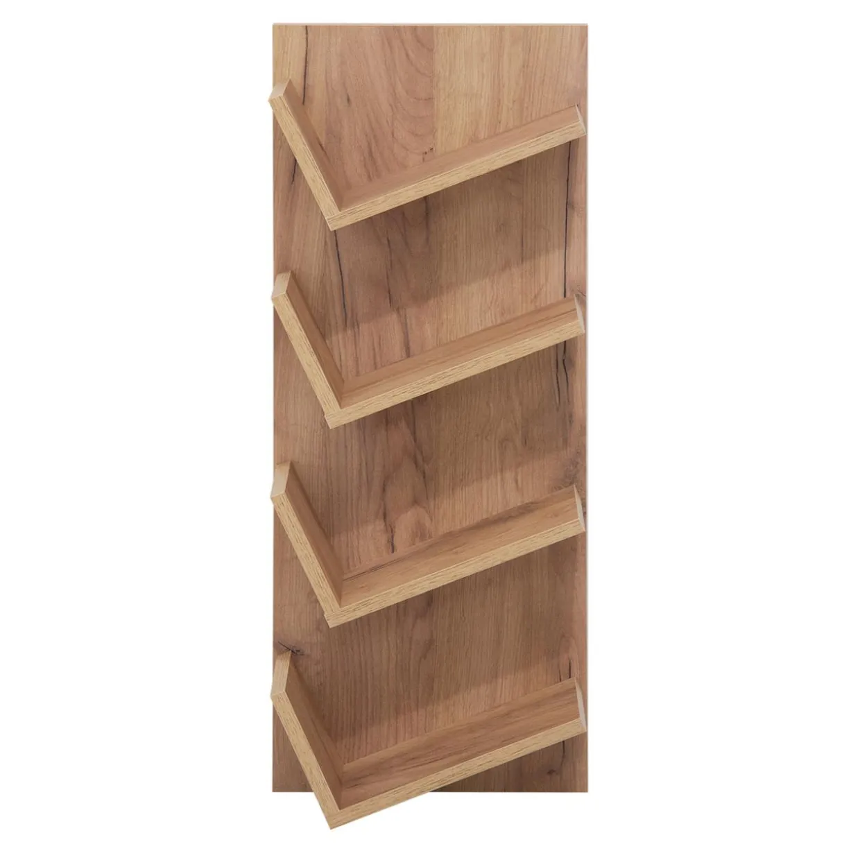 Geometryczna półka VERSA dąb craft