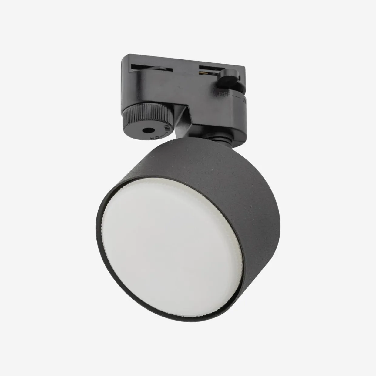 Głowica na szynoprzewód czarna TRACER AVIA z żarówką GX53 LED