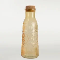 Karafka szklana z korkiem 1L MIX
