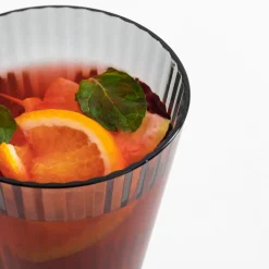 Kieliszek do wina plastikowy szary 400 ml