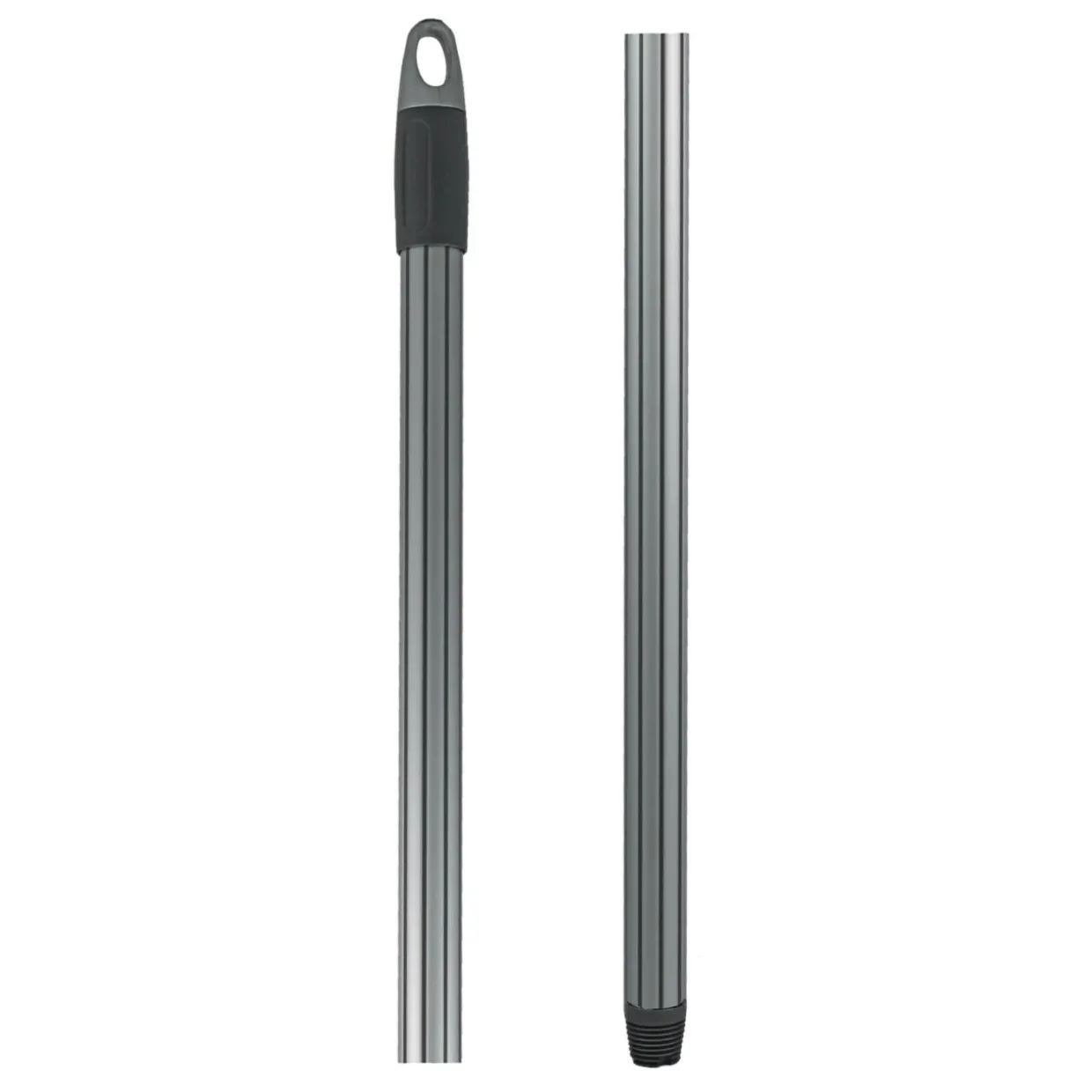 Kij do miotły mopa gumowany 118 cm antracytowy