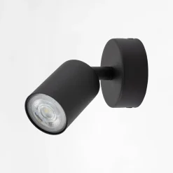 Kinkiet 1 reflektor czarny TOP