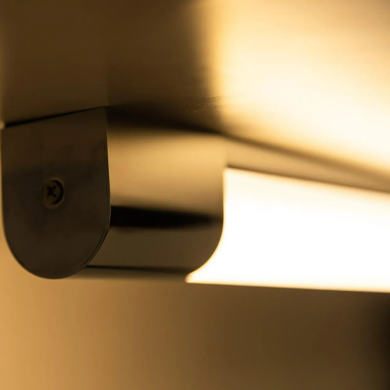 Kinkiet łazienkowy LED IP44 chrom PARKS 40,2 cm