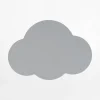 Kinkiet do pokoju dziecięcego szary CLOUD