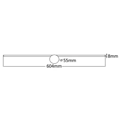 Kinkiet LED 8W chrom CAMARA
