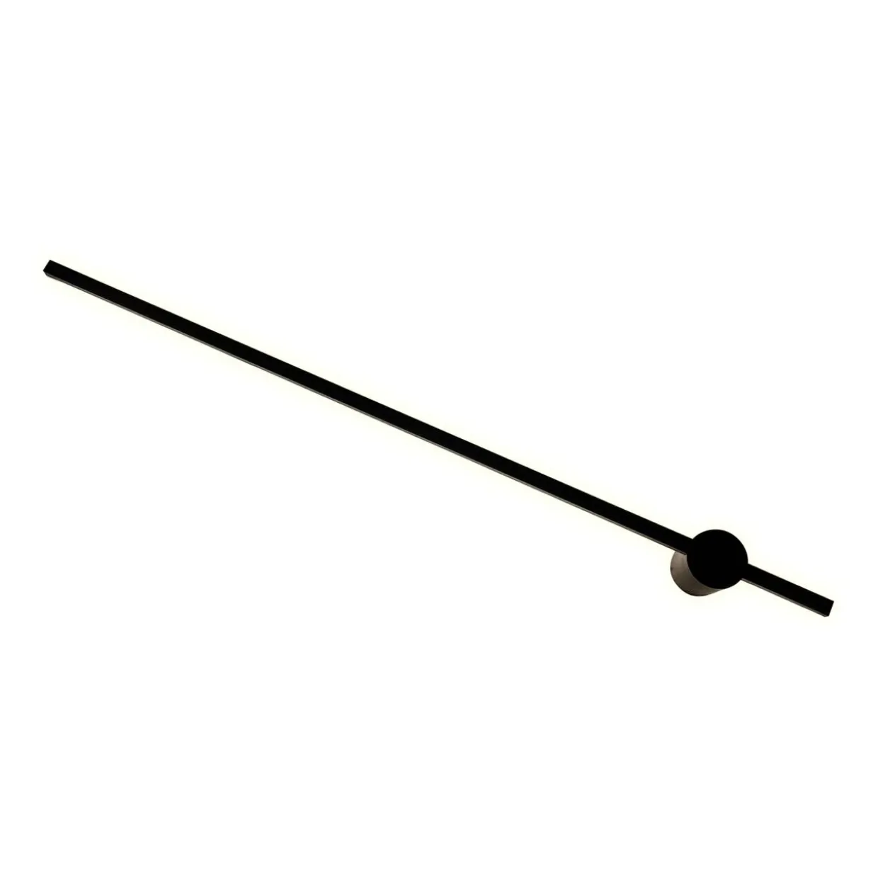 Kinkiet LED 12W czarny TROY 90 cm