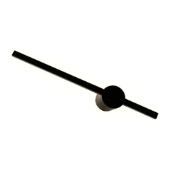 Kinkiet LED 6W czarny TROY 40 cm