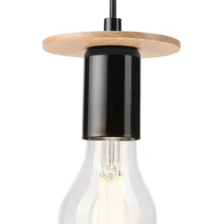 Kinkiet loft czarny ANGELINA