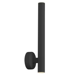 Kinkiet LOYA W0461-02B-P7P7 czarny mat