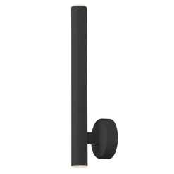 Kinkiet LOYA W0461-02B-P7P7 czarny mat