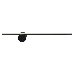 Kinkiet minimalistyczny czarny FAD LED