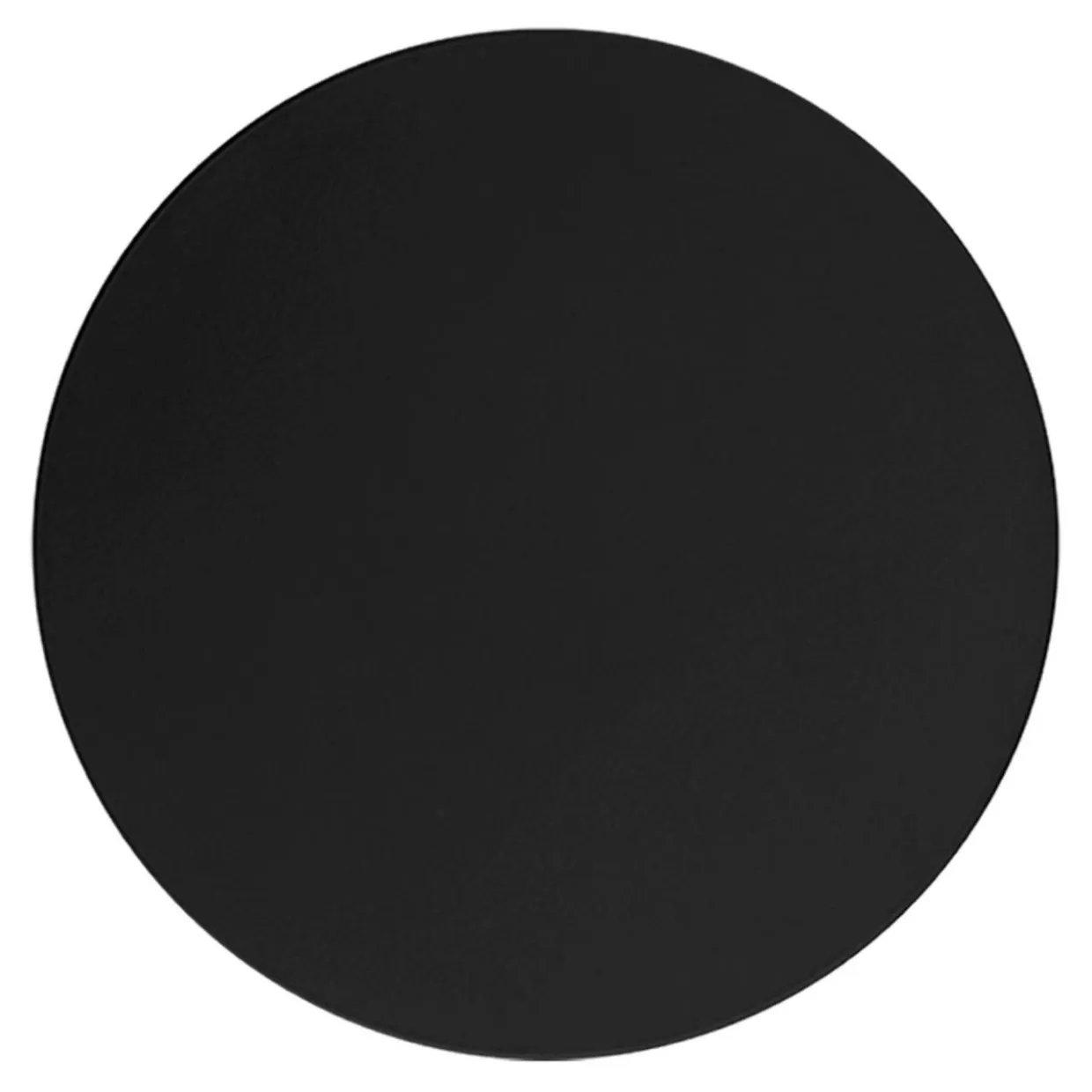 Kinkiet minimalistyczny okrągły czarny LUNA NEW 30 cm