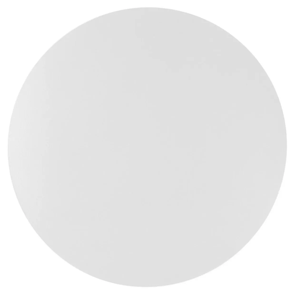 Kinkiet minimalistyczny okrągły biały LUNA NEW 40 cm