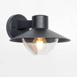 Kinkiet outdoorowy IP44 czarny ECLIPSE