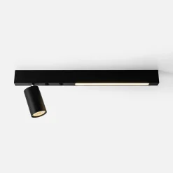 Kinkiet spot LED czarny MANNARI