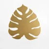 Kinkiet złoty liść MONSTERA
