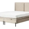 Łóżko beżowe DONNA DUO SOFT 140 cm