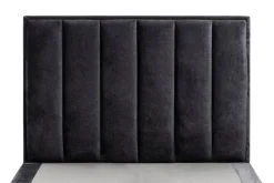 Łóżko czarne MONA VERTICAL 120 cm