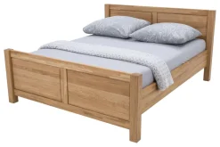 Łóżko drewniane LIMEA 160x200 cm ze stelażem