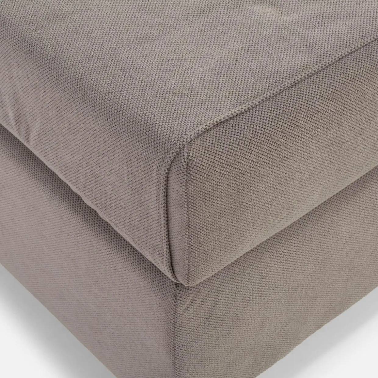 Łóżko kontynentalne z materacem szare SILLA 90x200 cm