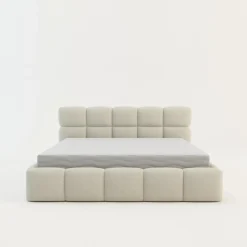 Łóżko tapicerowane boucle CELINE 180x200 cm
