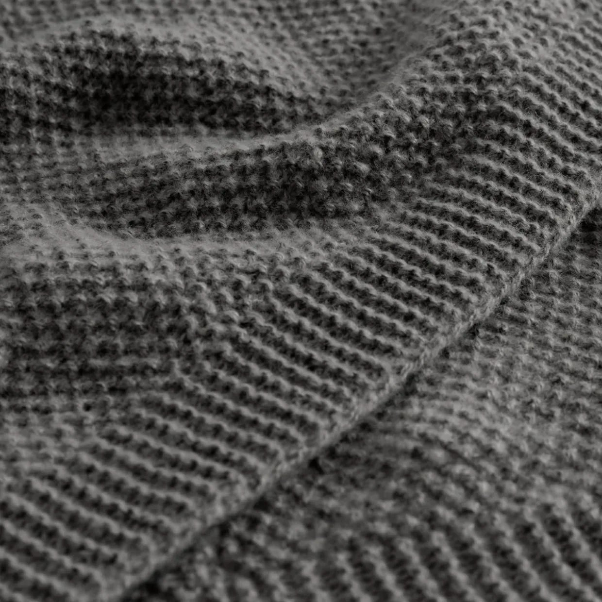 Koc ciemnoszary FANCY 130x170 cm