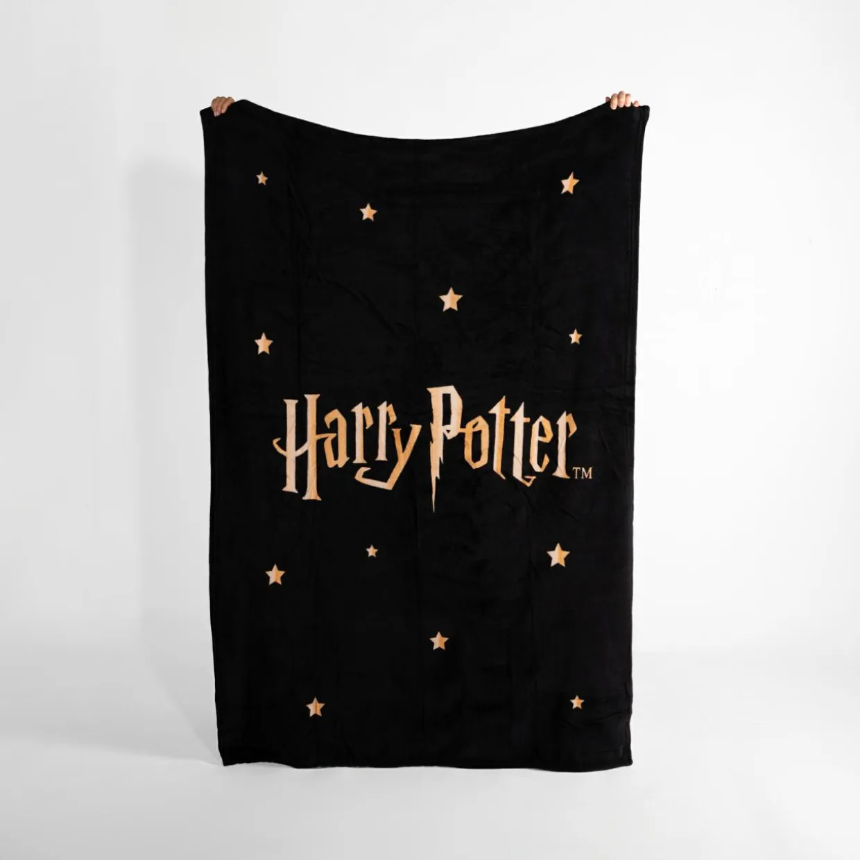 Koc czarny HARRY POTTER 130x170 cm