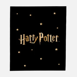 Koc czarny HARRY POTTER 130x170 cm