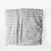 Koc jasnoszary CORDOVA 180x200 cm