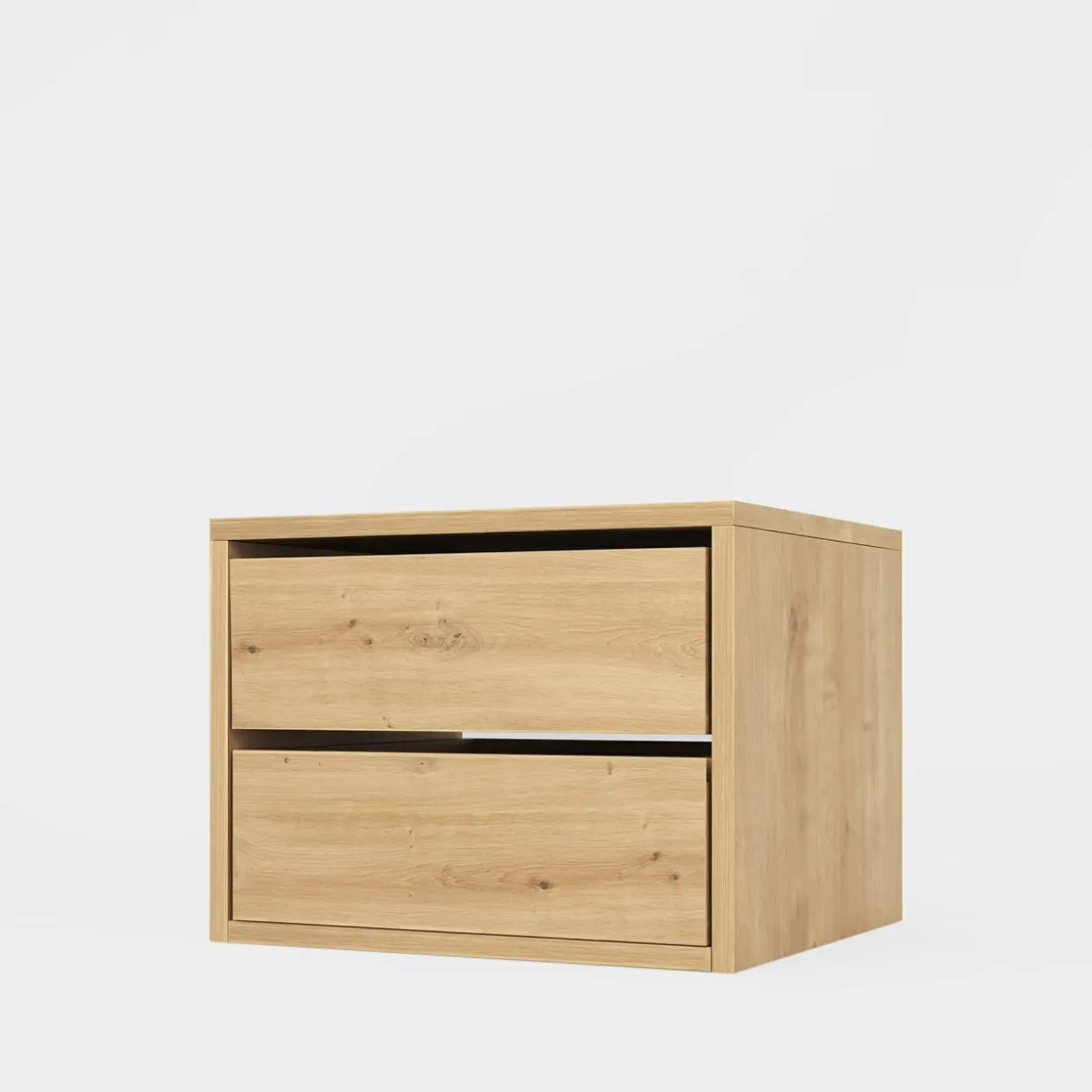 Komoda do szafy INNER II z 2 szufladami BASIC 50 dąb artisan
