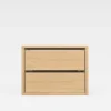 Komoda do szafy z 2 szufladami 50 cm ADBOX S dąb artisan