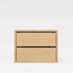 Komoda do szafy z 2 szufladami 50 cm ADBOX S dąb artisan
