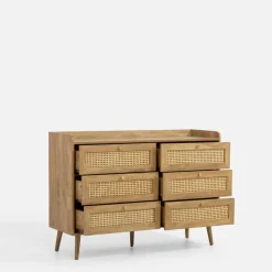 Komoda FUZIONE z szufladami 120 cm boho