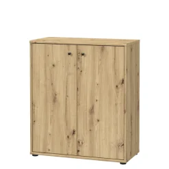 Komoda TEMPRA 2 niska 2D dąb artisan