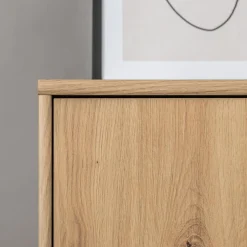 Komoda TEMPRA 2 niska 2D dąb artisan