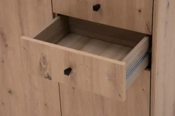 Komoda TEMPRA 2 niska 2D2S, dąb artisan