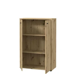 Komoda TEMPRA 2 wysoka 2D dąb artisan