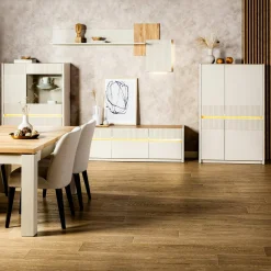 Komoda z oświetleniem OAK SQUERE 95,3 cm