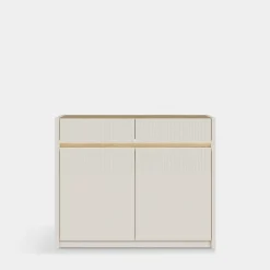 Komoda z oświetleniem OAK SQUERE 105,3 cm