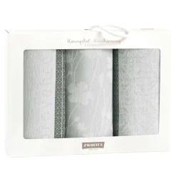 Komplet 3 ściereczek kuchennych szare PROVENCE