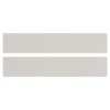 Komplet 2 cokołów BASIC PLUS z uszczelką i 2 narożnikami BP/CB2X50/10 clay grey