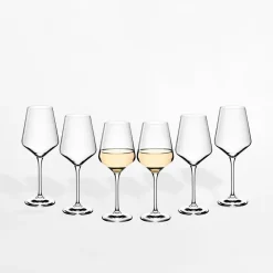 Komplet 6 kieliszków do białego wina MODERN 450 ml