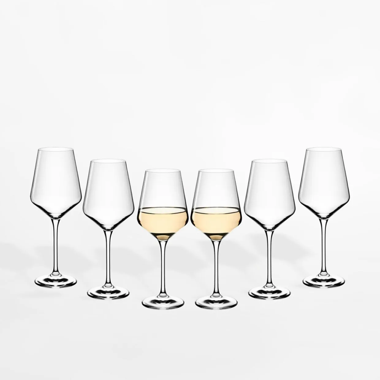 Komplet 6 kieliszków do białego wina MODERN 450 ml