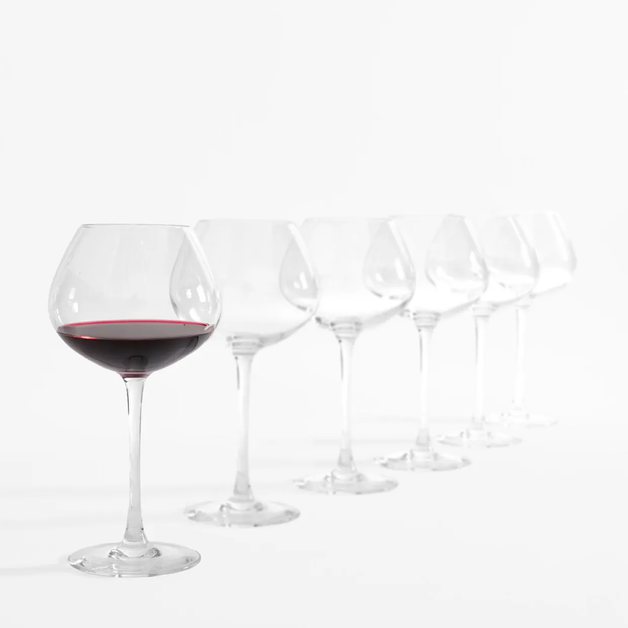 Komplet 6 kieliszków do czerwonego wina 470 ml
