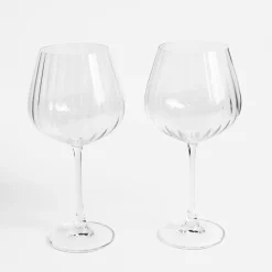Komplet 2 kieliszków do czerwonego wina COLUMBA OPTIC 640 ml