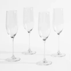 Komplet 4 kieliszków do szampana 210 ml