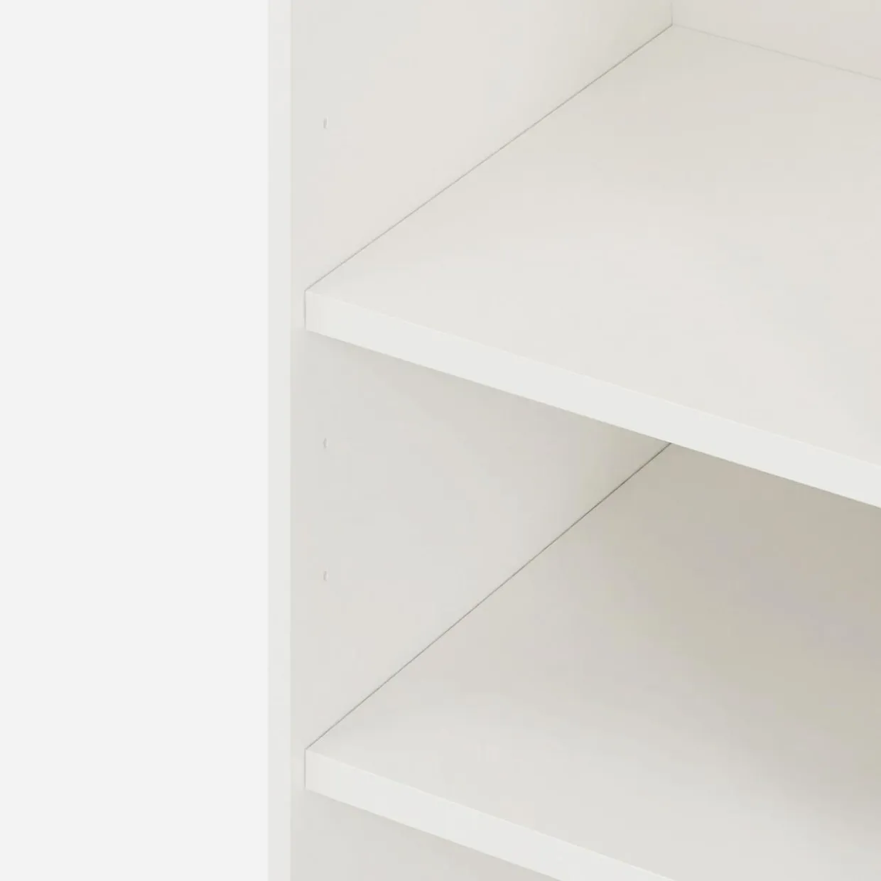 Komplet 2 półek białych 100 cm ADBOX S