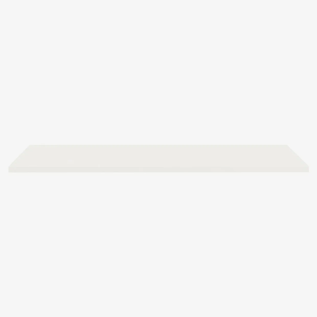 Komplet 2 półek białych 100 cm ADBOX S