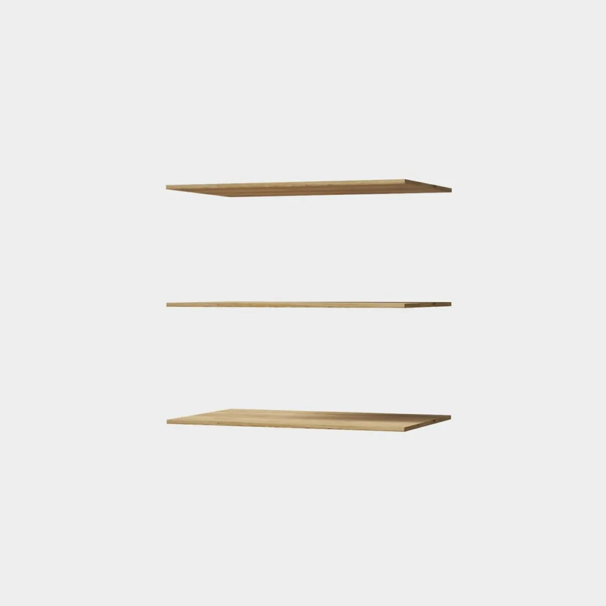 Komplet 3 półek do szafy 108.6 cm